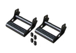 N-Fab Rocker Panel Guard Step, RKR Series, Black, Steel, Set Of 2 - JPTS32