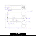 GEN-Y Hitch Adjustable Ball Mounts GH-031 product image 3