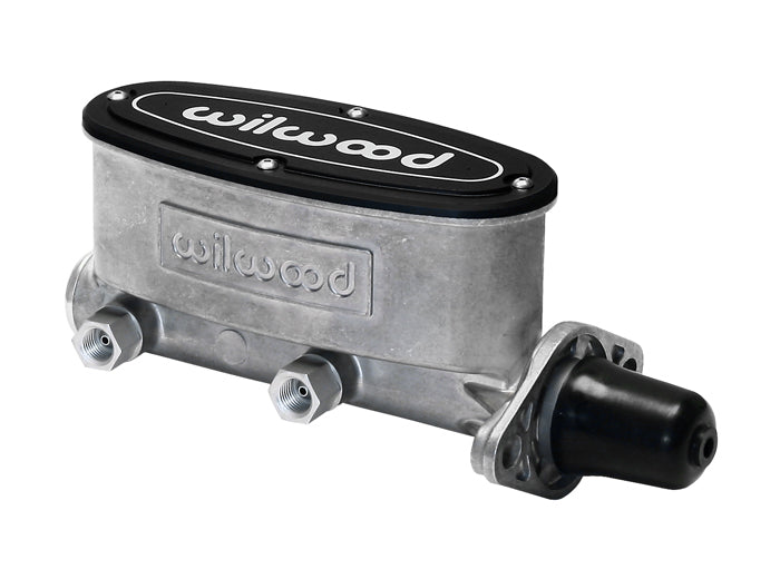 Wilwood Brakes Brake Master Cylinder, 1-1/8 in Bore Size, Two 1/2-20 in Outlet Ports, Aluminum - 260-8556