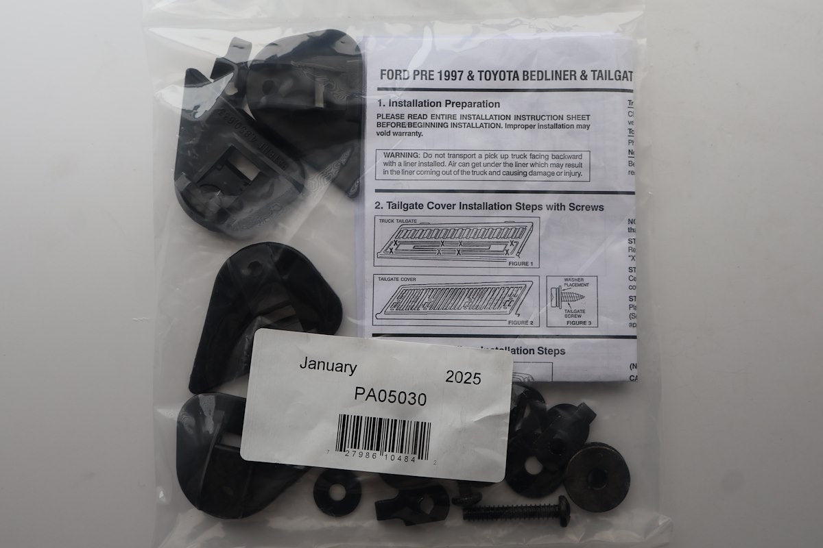 DuraLiner Bed Liner Hardware - PA05030