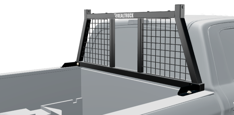 BackRack Headache Rack, Black, Steel - 148SM