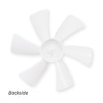 Ventmate Exhaust Fan Blade, For 12 V Jensen Roof Vents/Range Hoods, 1/8 in D-Bore, 6 in Length - 65484
