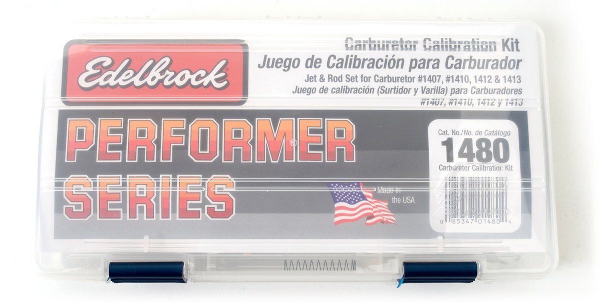 Edelbrock Carburetor Calibration Kit 1480 product image 1