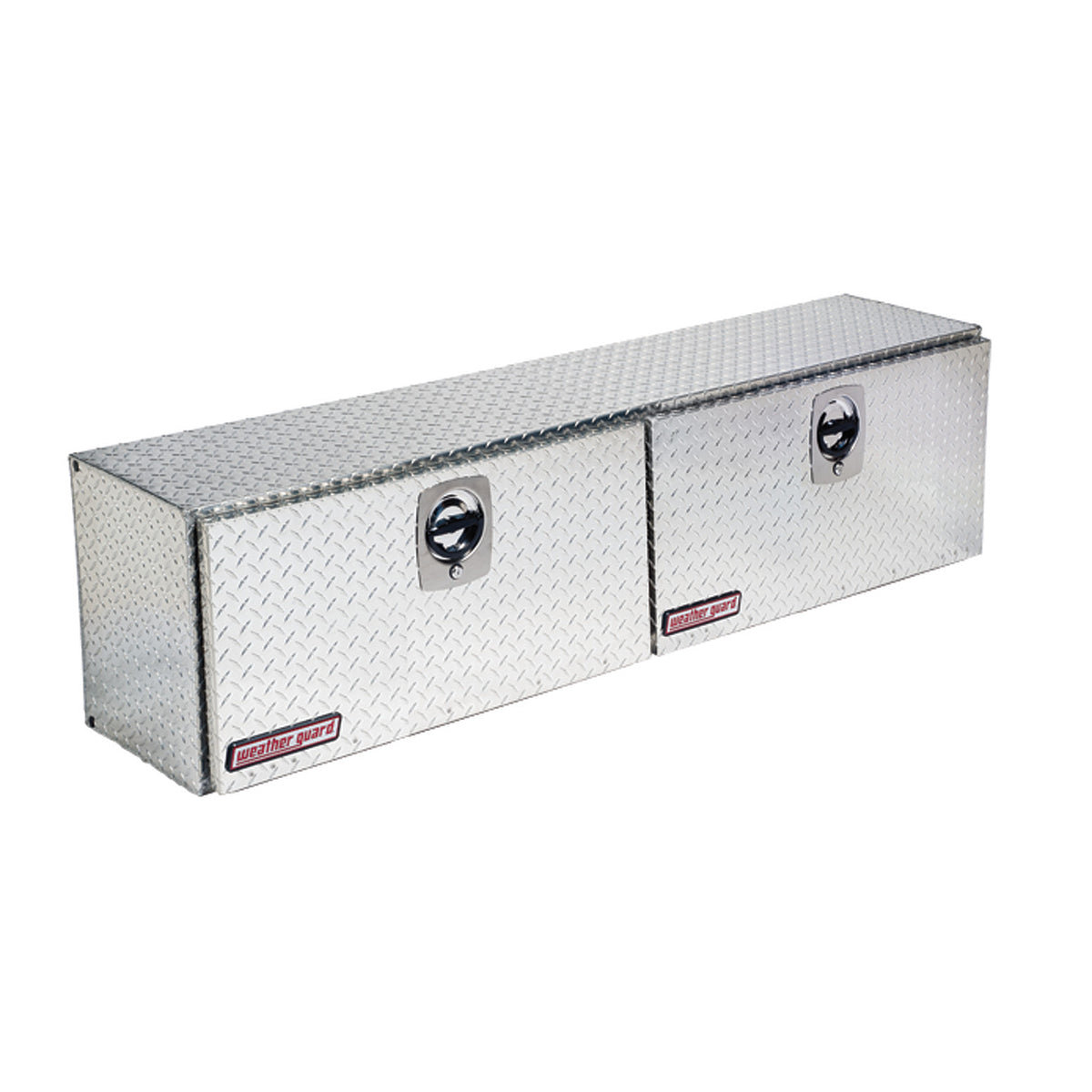 Weather Guard Tool Box, 2 Doors, Aluminum, 72-1/4 in Length x 13-1/4 in Width x 16 in Height - 372-0-02