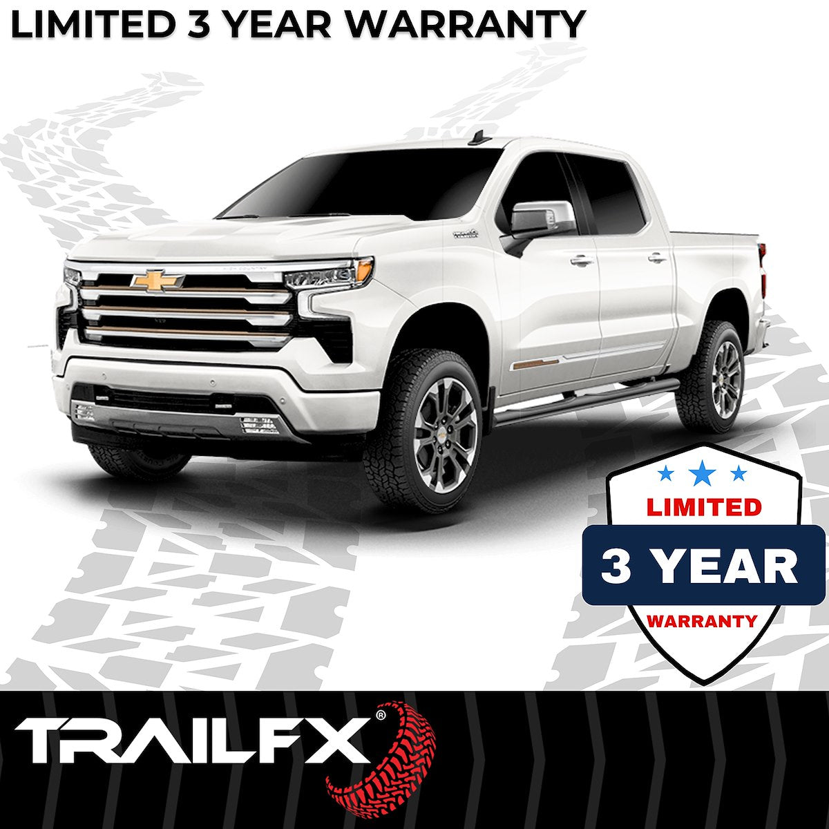 TrailFX Running Boards & Nerf Bars A1547B product image 8