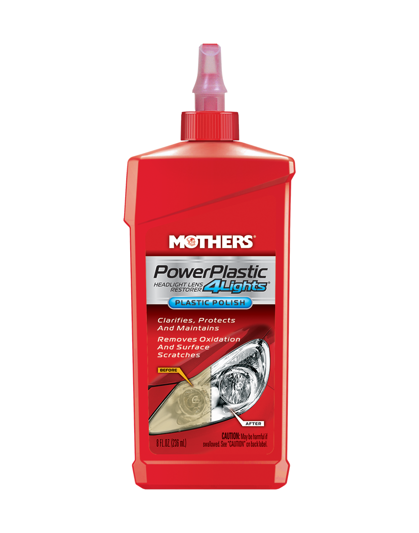 Mothers Plastic Cleaner, 8 oz Bottle - 08808