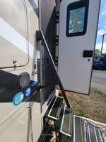 MOR/ryde Entry Step Hand Rail, 36 in Telescopic Length, Extends 16 in Length From RV Wall - SP56-632