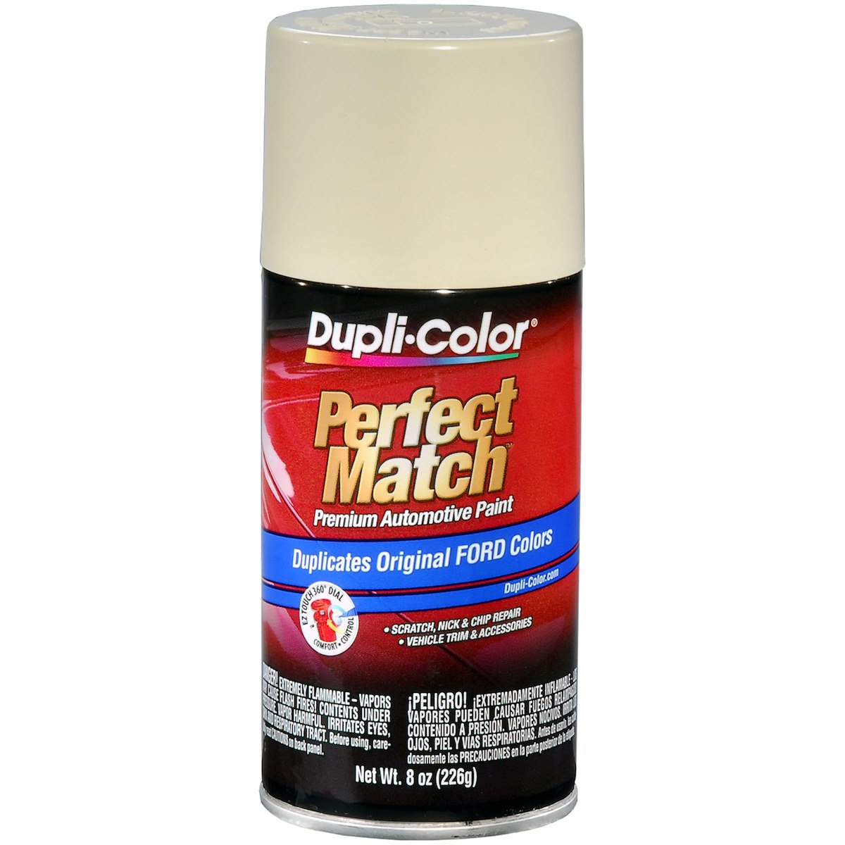 VHT/ Duplicolor Touch-Up Paint, Wimbledon White Paint Code M/9A, 8 oz Aerosol Can - BFM0041