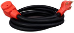Valterra Power Cord, 30 amp, 15 ft Length, Male 3-Prong Plug And Female 3-Prong Plug - A10-3015EH