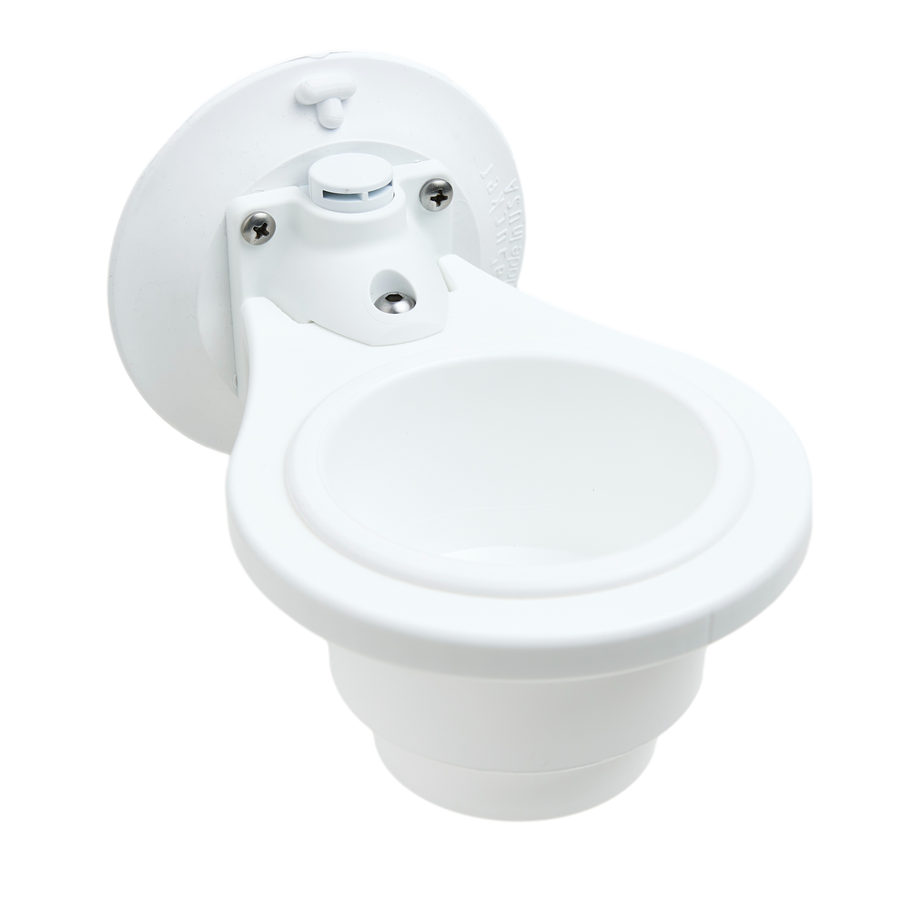 SeaSucker Cup Holder, White, 4.5 in Diameter Vacuum Mount - MC5314W