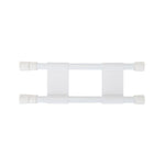 Camco Cabinet Content Brace, Bar Extends From 10 in Length to 17 in Length, White Plastic - 44093