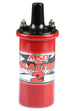 MSD Ignition Ignition Coil, Blaster 2, 45000 V, Effective Up To 15000 RPM - 8202