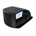 Ventmate Roof Vent Cover, MAKO Series, For 14 in x 14 in MAKO Series Vents, Black - 67316
