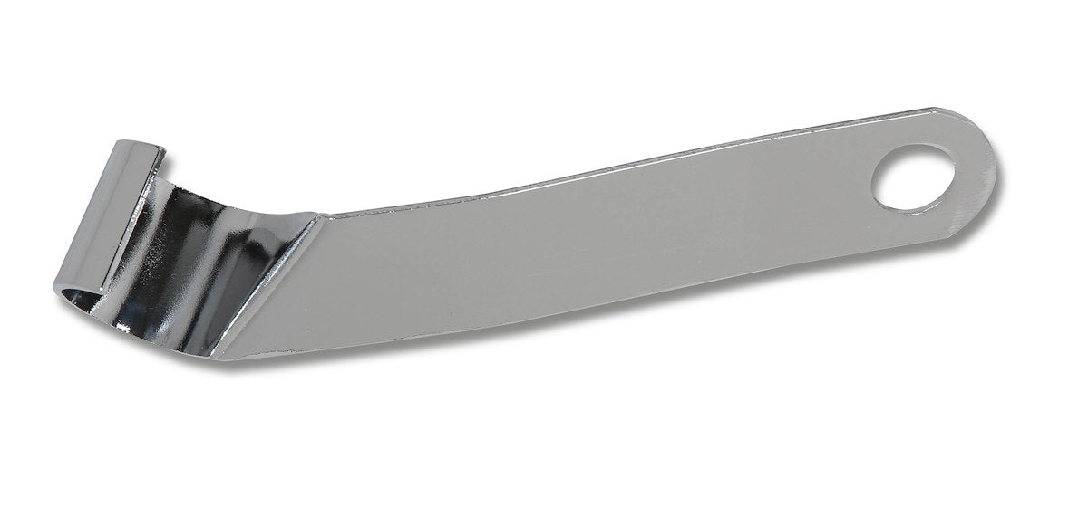 Mr. Gasket Auto Trans Dipstick, GM TH400, Chrome, With Mounting Tab/2 Piece Design - 9765-A