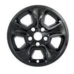 Coast2Coast Wheel Skin, 17 in, 5 Spokes, Gloss Black, Set Of 4 - IWCIMP365BLK