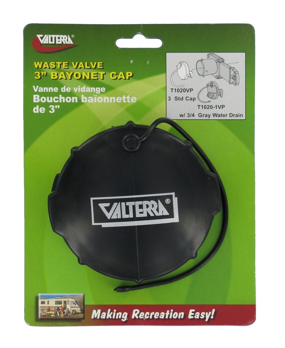 Valterra Sewer Cap, Black - T1020VP