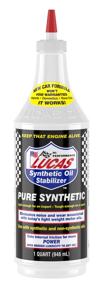 Lucas Oil Oil Additive, 1 qt Bottle - 10130