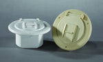 RV Designer Electrical Cord Hatch, For Use With Up To 30 amp Cords, 4.3 in x 2.3 in Overall Dimensions, 2.8 in Cut Out Dimension - B120
