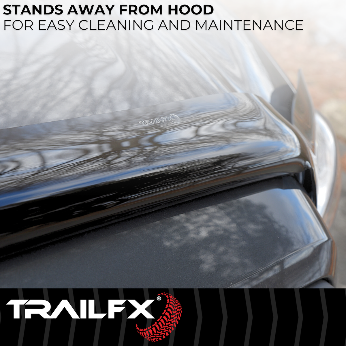 TrailFX Hood Protectors & Bug Shields 8720H product image 6