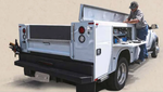 Carr Truck Step, Work Truck Series, 24 in Length, 500 lb Weight Capacity - 501020
