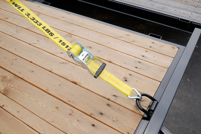 Keeper Corporation Tie Down Strap, 27 ft Length x 2 in Width, 3333 lb Load Capacity, 10000 lb Break Strength - 04622