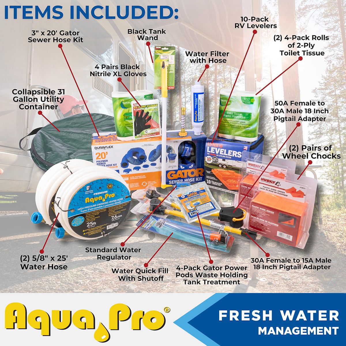 Aqua Pro RV Start Up Kit - 27591