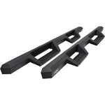 Westin Nerf Bar, 3 in Square Straight, Black, Mild Steel - 56-14155