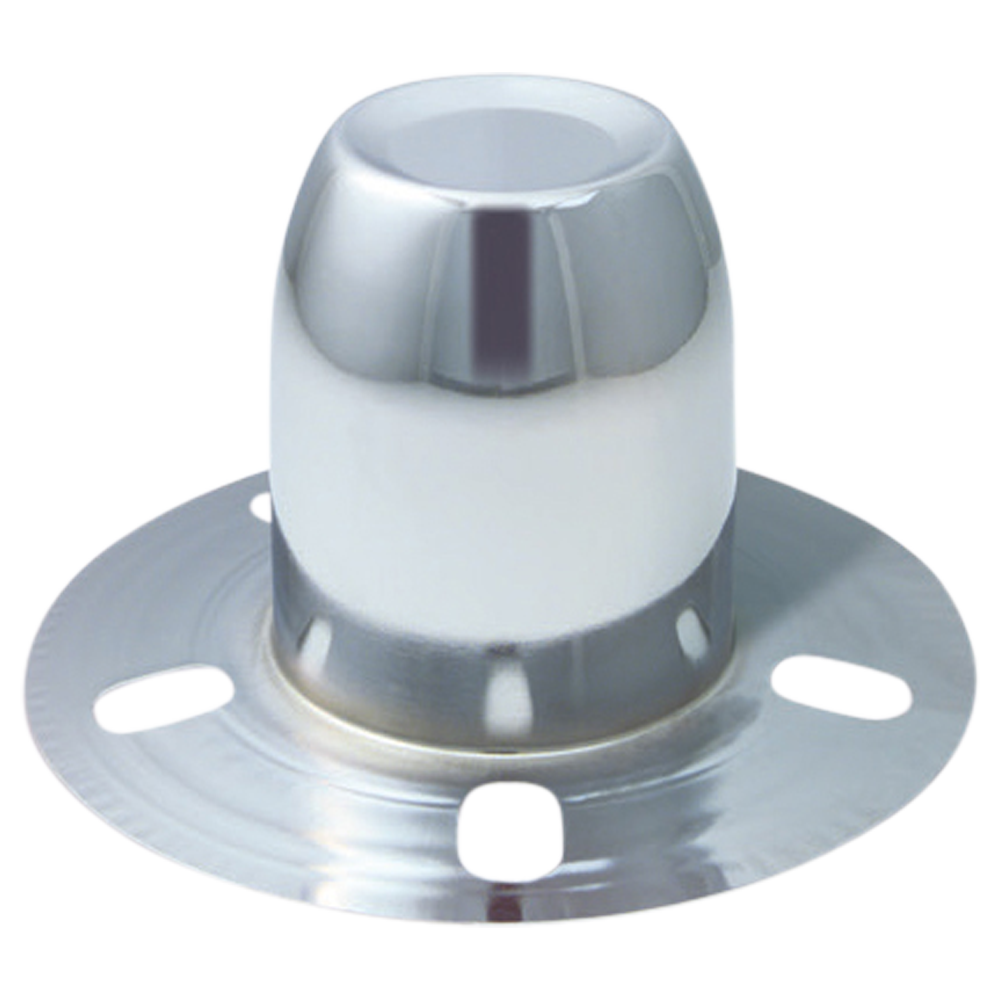 Gorilla Wheel Center Cap, 3.195 in Diameter, 3.7 in Height, Chrome Plated - HC226