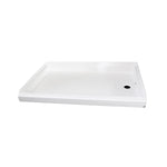 Specialty Recreation Shower Pan, 24 in x 40 in x 5.51 in, White - SP2440WR