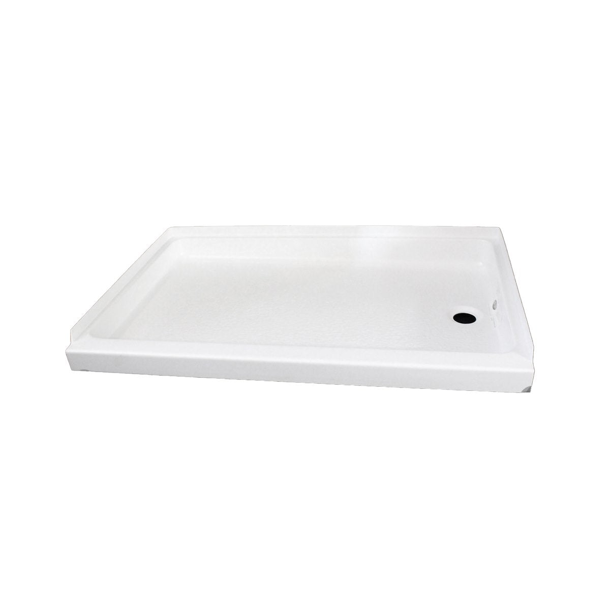 Specialty Recreation Shower Pan, 24 in x 40 in x 5.51 in, White - SP2440WR