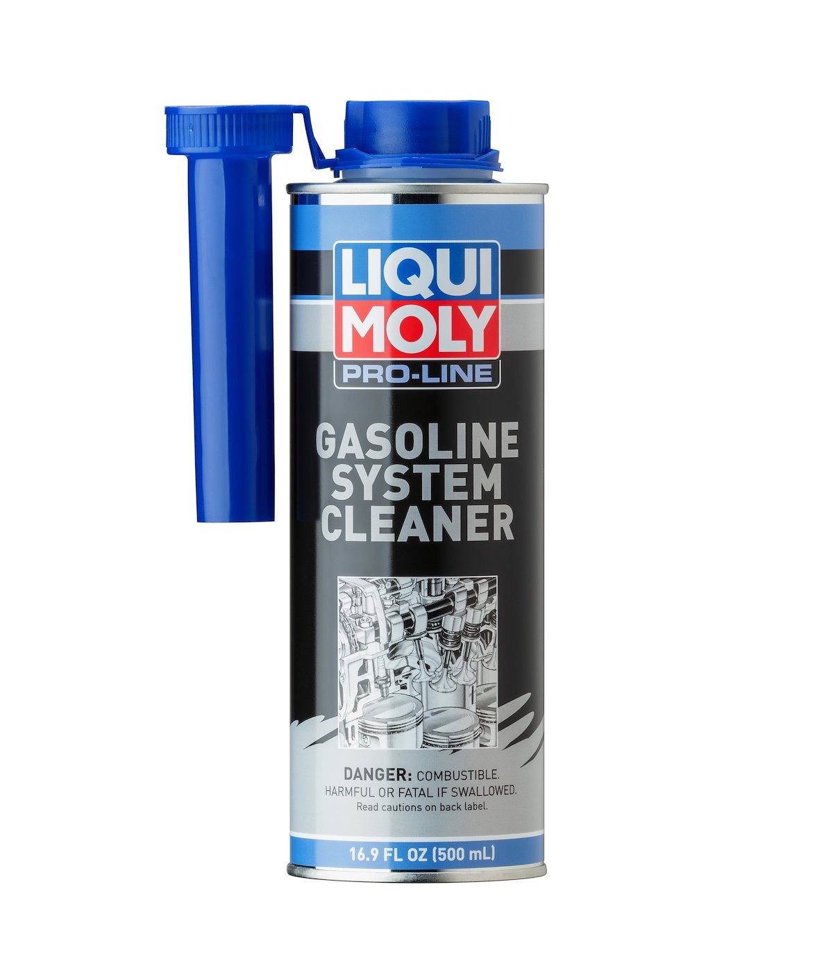 Liqui Moly Fuel Additive, Treats 8 To 18 gal, 16.9 oz Bottle - 2030