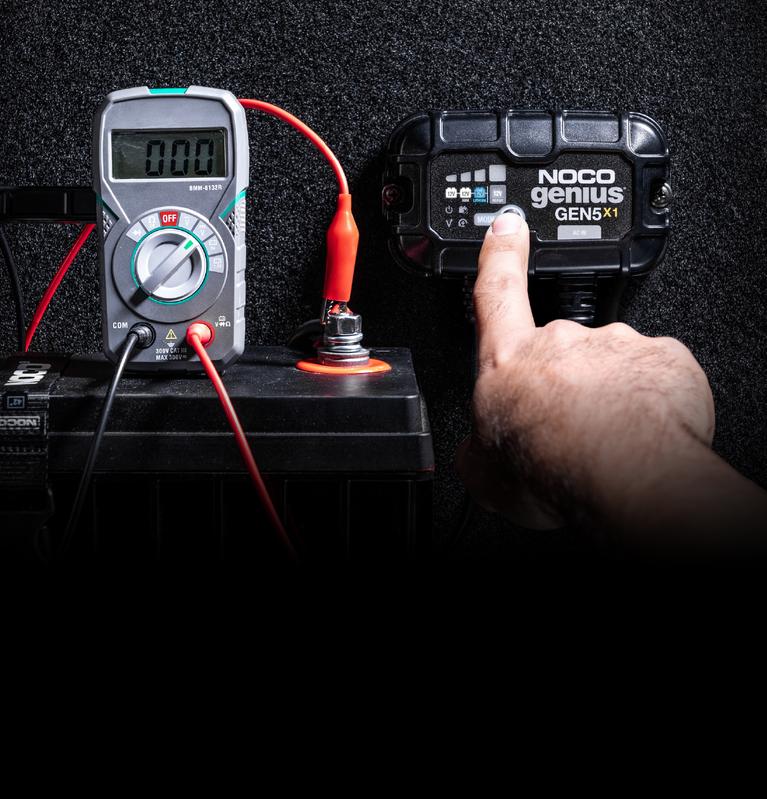 NOCO Battery Charger, For 12 V Batteries, 1 Bank Onboard Charger, 120 To 240 V AC/50 To 60 Hz - GEN5X1
