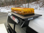 Acari Fleet Solutions Warning Light Mount, LP Series, Powder Coated Satin Black, Aluminum - RTM-101-LP-FORD