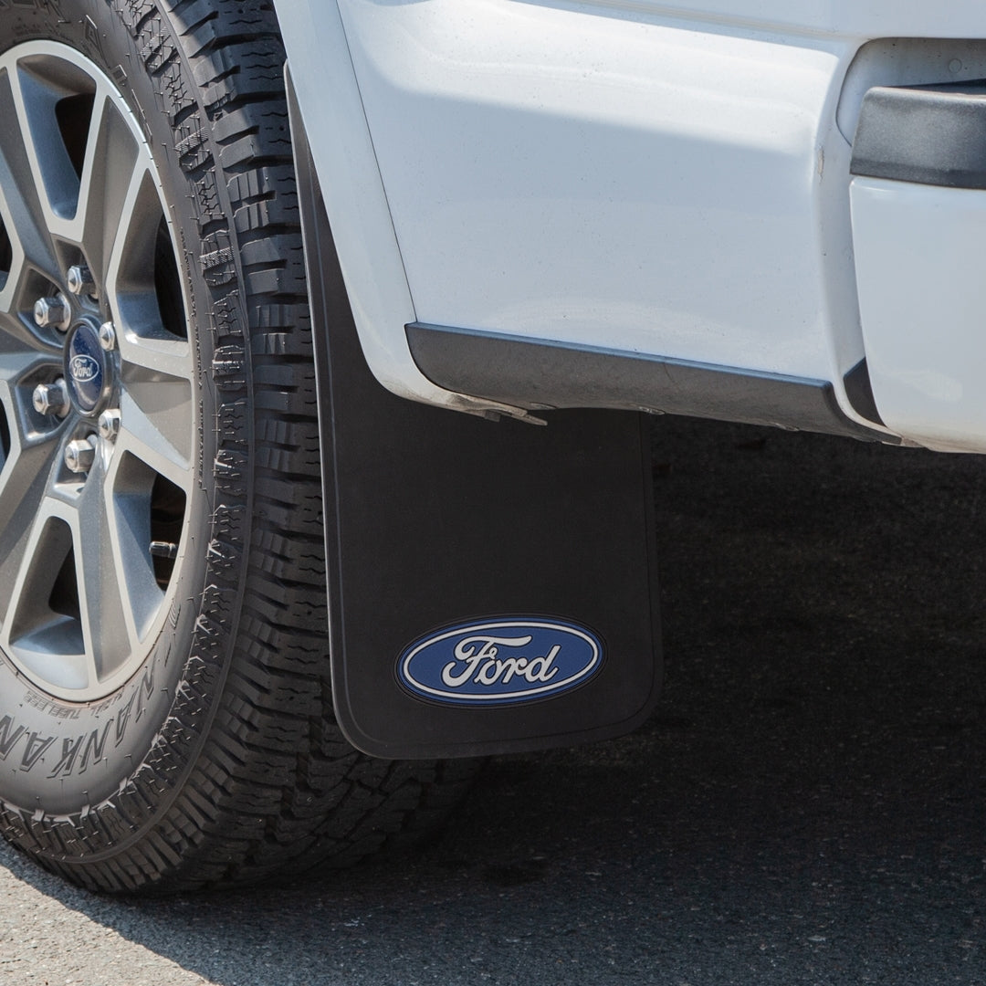 Plasticolor Mud Flap, Easy-Fit Series, Black, Set Of 2 - 000539R01
