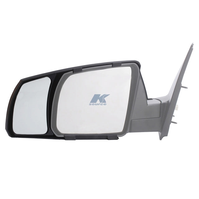 K-Source Exterior Towing Mirror, 3-1/2 in x 5-1/2 in, Extends 3-1/2 in, Black, Set of 2 - 81300