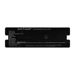 MTI Industries Propane Leak Detector, 6-3/8 in Length x 2-7/8 in Height x 1 in Width, 12 V DC Hardwire, Black - 30-441-P-BL