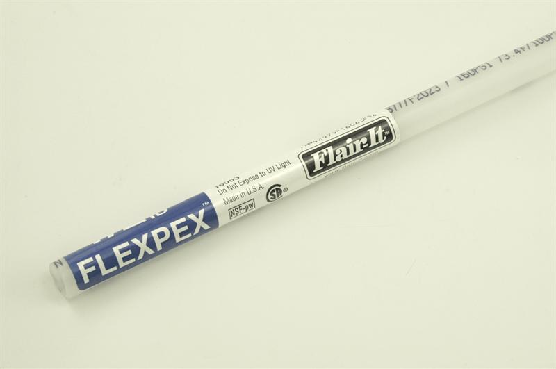 Elkhart Supply Fresh Water System Tubing, 1/2 in Inside Diameter, 5 ft Length, White Tube With Blue Lettering - 16051