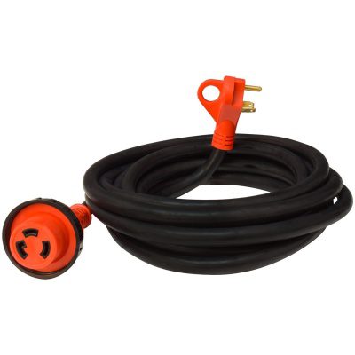 Valterra Power Cord, 3 Prong, 30 amp, 25 ft Length - A10-3025ED