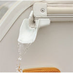 Camco Drip Rail Gutter Spout, White, Set of 4 - 42123
