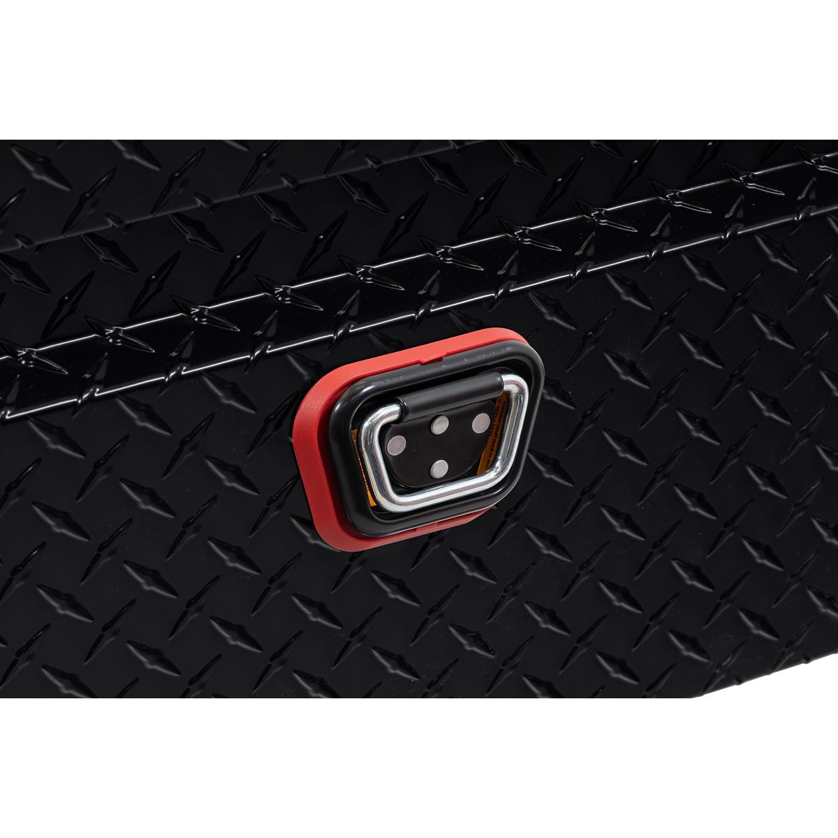 Weather Guard Tool Box, Gloss Black, Aluminum, 27-1/2 in Length x 72 in Width x 18-1/2 in Height - 117-5-04