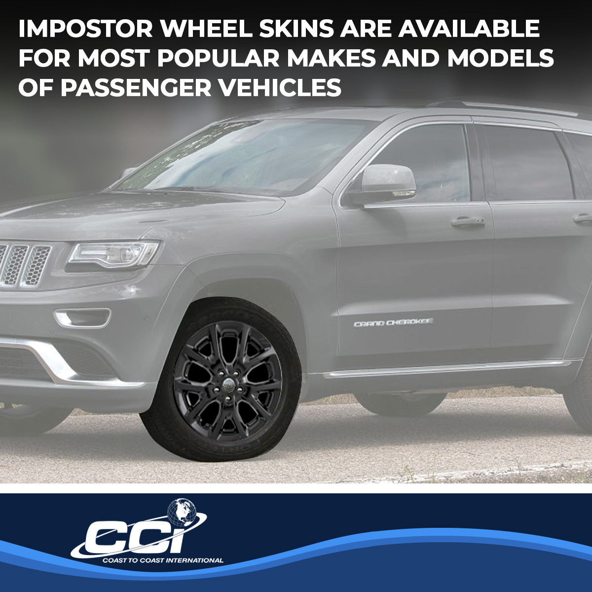 Coast2Coast Wheel Skins & Styled Wheel Covers IWCIMP382BLK product image 6