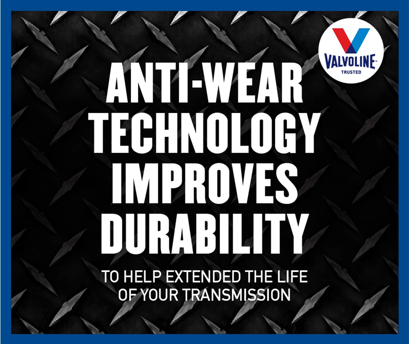 Valvoline Auto Trans Fluid, ATF PLUS4, 1 qt Bottle, Case Of 6 - 822348