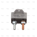 Pollak Circuit Breaker, 40 amp/12 V DC, With 90 Mounting Bracket - 54-240PL