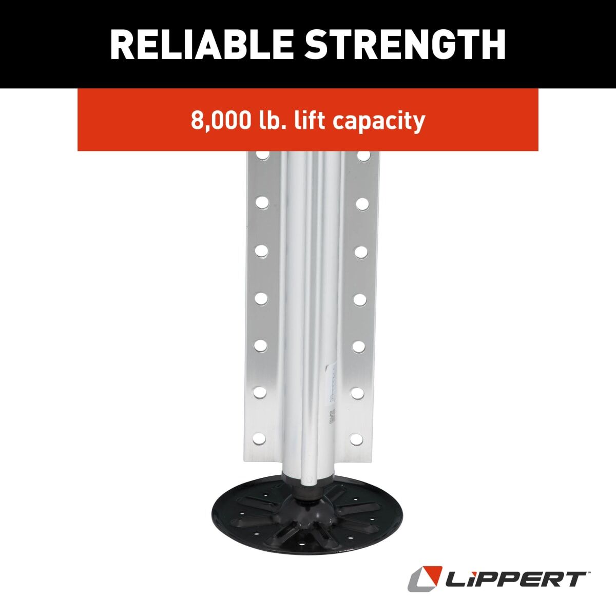 Lippert Leveling Jack, 8000 lb Capacity - 3728923