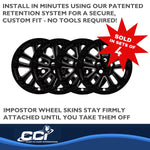 Coast2Coast Wheel Skins & Styled Wheel Covers IWCIMP462BLK product image 5