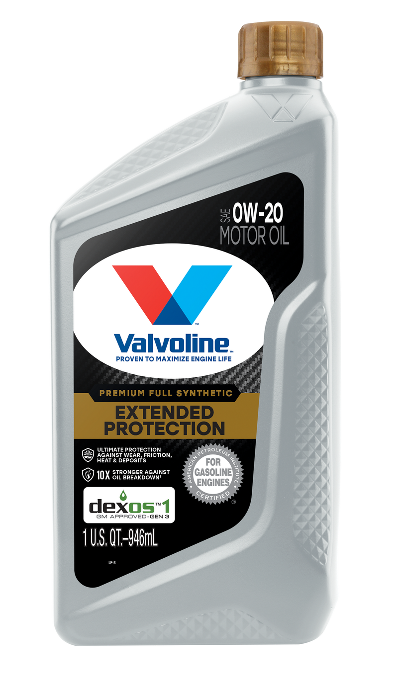 Valvoline Oil, SAE 0W-20, 1 qt Bottle - 891682