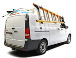 Holman Ladder Rack, EZ Drop Down Series, White, Steel - 4GMSDD