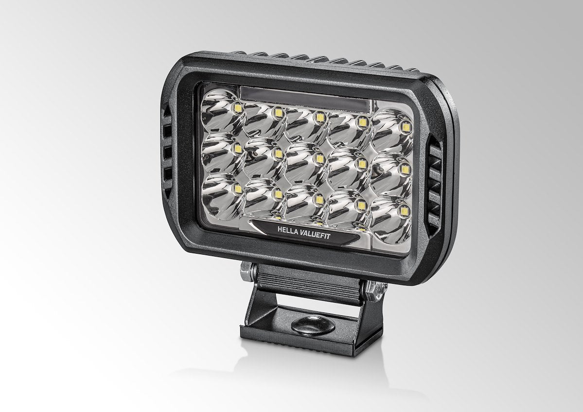 HELLA Driving/Fog Light, ValueFit 450 LED Series, LED Bulb, 15 LED Clear Bulbs - 358154041