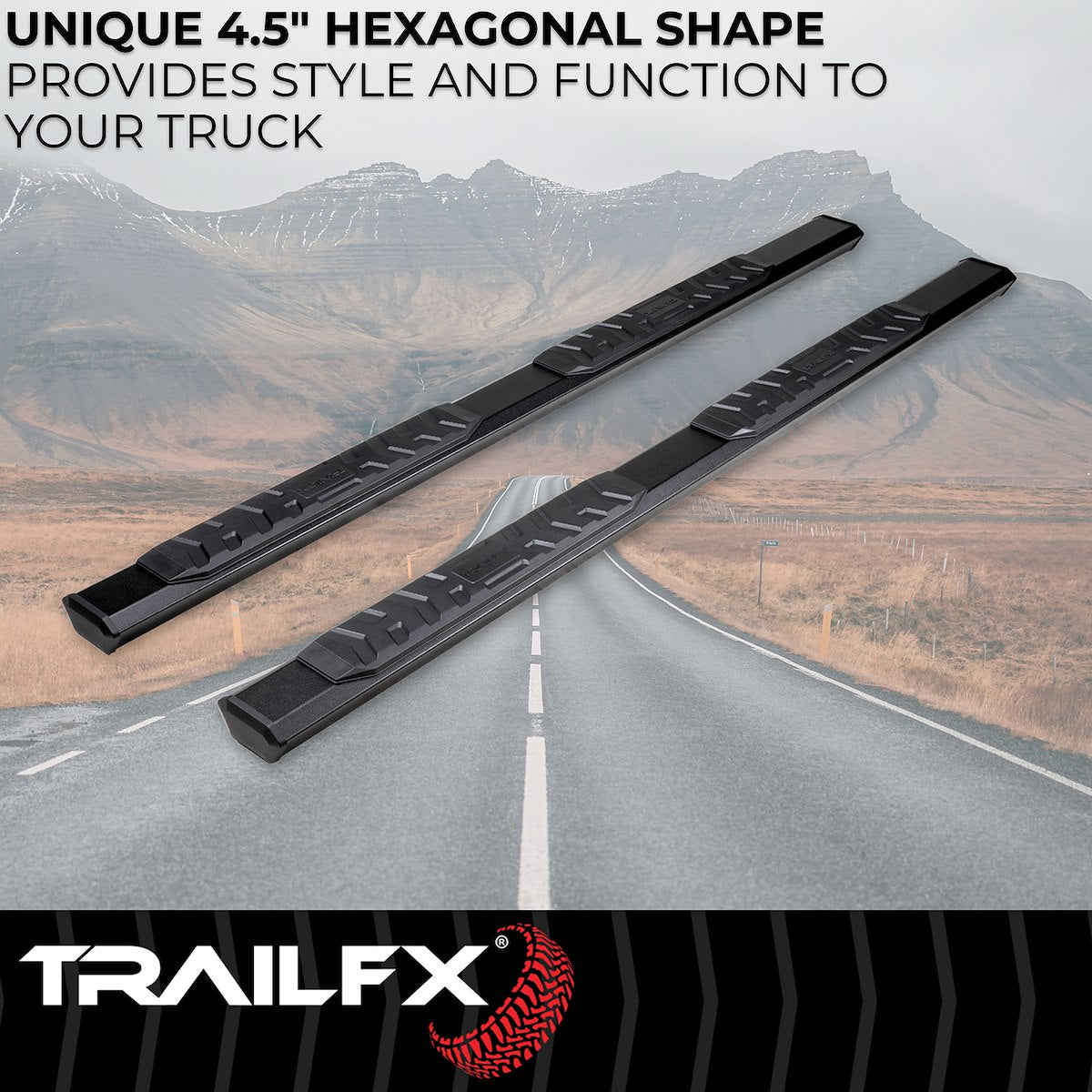 TrailFX Running Boards & Nerf Bars AL4005B product image 2