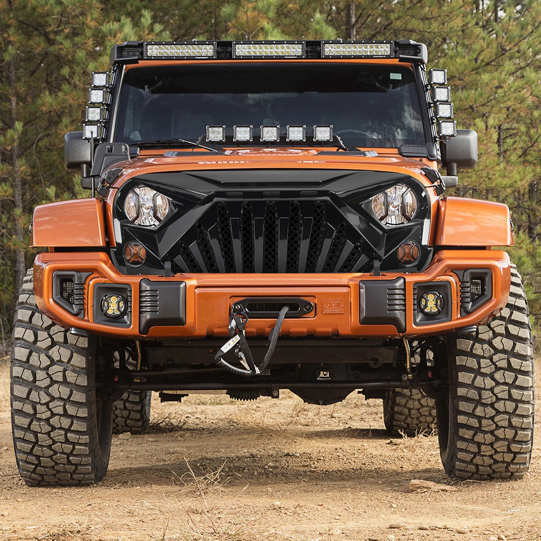American Modified Grille, Gloss Black - AMJPAA00129